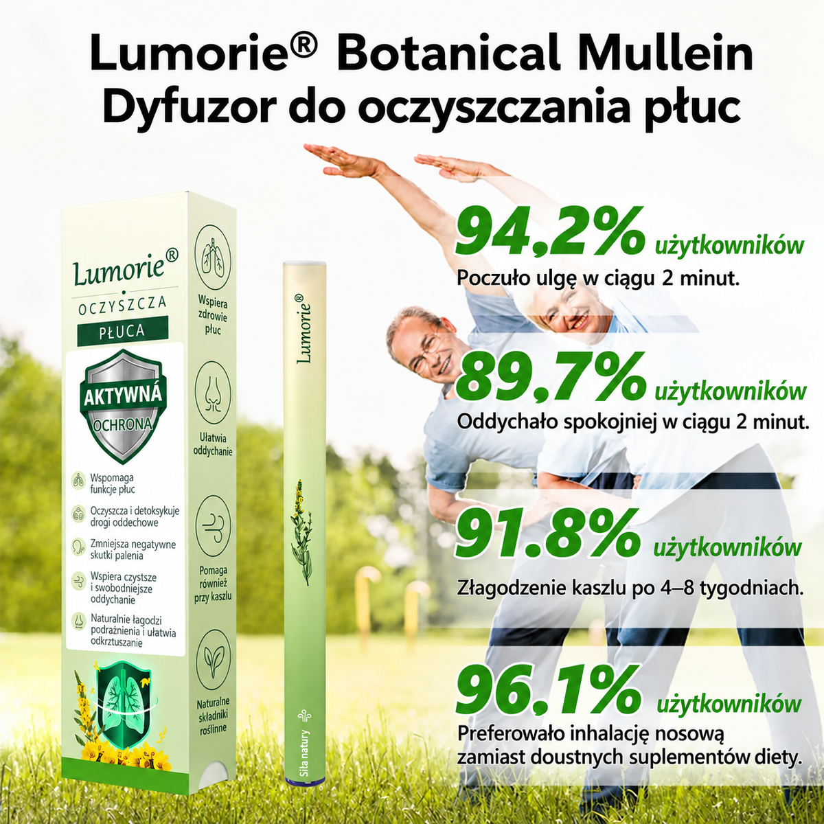 Wysokiej jakości polskie produkty z dostawą w całym kraju 🍎 Ziołowy inhalator 𝐋𝐮𝐦𝐨𝐫𝐢𝐞® wspiera komfort oddychania i pomaga łagodzić kaszel, ból gardła, duszność, nadmiar wydzieliny, zatkany nos oraz objawy alergii.