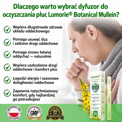 Wysokiej jakości polskie produkty z dostawą w całym kraju 🍎 Ziołowy inhalator 𝐋𝐮𝐦𝐨𝐫𝐢𝐞® wspiera komfort oddychania i pomaga łagodzić kaszel, ból gardła, duszność, nadmiar wydzieliny, zatkany nos oraz objawy alergii.