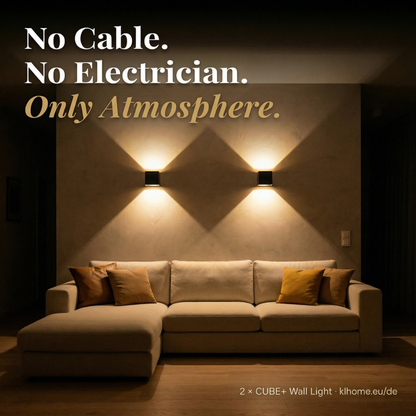 CUBE Wall lamp | Rechargeable